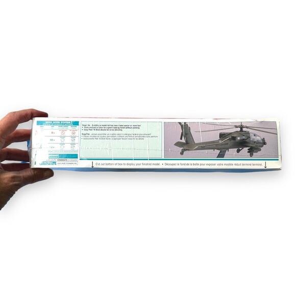 Snaptite Apache Helicopter Model Kit New Vintage Revell 1:72 Scale Sealed USA - Picture 4 of 10